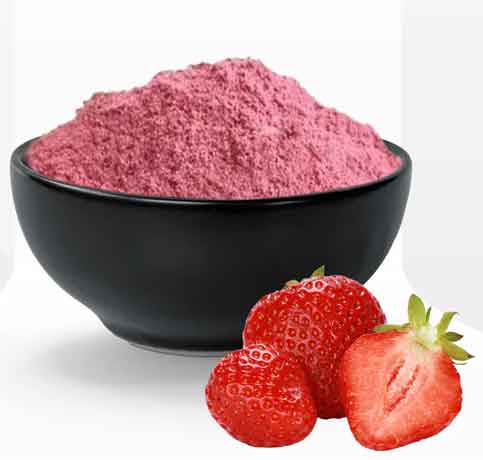freeze strawberry dried powder